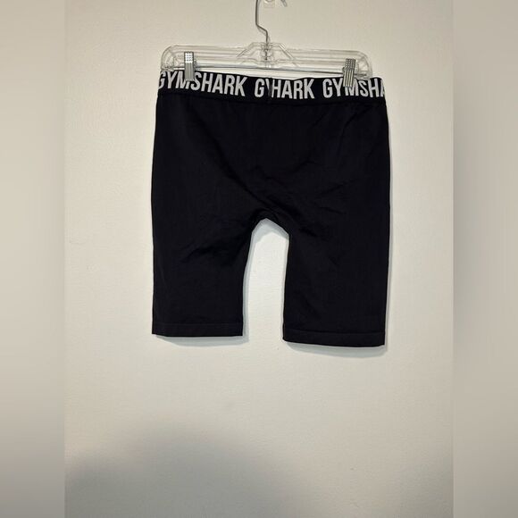 Gymshark Black Fit Seamless Cycling Short Elastic Waist Women’s Sz L NWT - Picture 5 of 6
